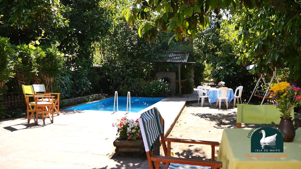 Alojamiento Rural Casa Quinta Peumayen Isla de Maipo Exterior photo