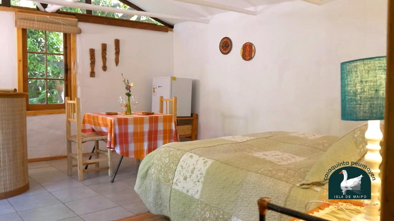 Alojamiento Rural Casa Quinta Peumayen Isla de Maipo Exterior photo